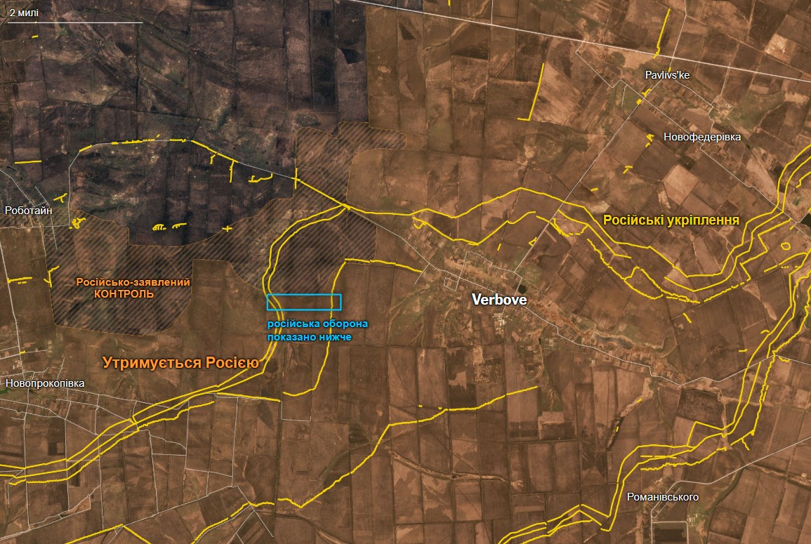 Контрольована Росією територія (станом на 29 лютого 2024 р.) за проектом критичних загроз Інституту вивчення війни з American Enterprise Institute